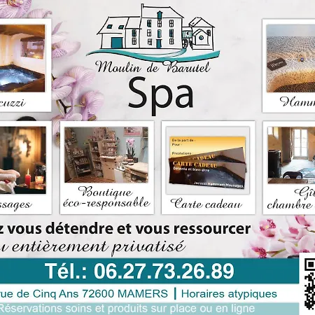 Du Moulin De Barutel: Cozy Couple's Retreat With 4*